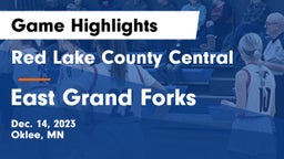 Red Lake County Central vs East Grand Forks  Game Highlights - Dec. 14, 2023