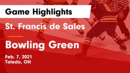 St. Francis de Sales  vs Bowling Green  Game Highlights - Feb. 7, 2021