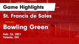 St. Francis de Sales  vs Bowling Green  Game Highlights - Feb. 26, 2021