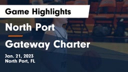 North Port  vs Gateway Charter  Game Highlights - Jan. 21, 2023