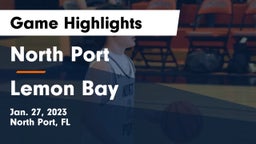 North Port  vs Lemon Bay  Game Highlights - Jan. 27, 2023