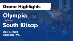 Olympia  vs South Kitsap  Game Highlights - Dec. 5, 2023