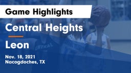 Central Heights  vs Leon  Game Highlights - Nov. 18, 2021