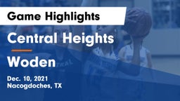 Central Heights  vs Woden  Game Highlights - Dec. 10, 2021