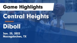 Central Heights  vs Diboll  Game Highlights - Jan. 25, 2022