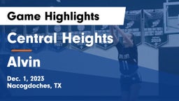 Central Heights  vs Alvin  Game Highlights - Dec. 1, 2023