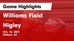 Williams Field  vs Higley  Game Highlights - Oct. 10, 2023