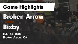 Broken Arrow  vs Bixby  Game Highlights - Feb. 18, 2020