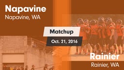 Matchup: Napavine  vs. Rainier  2016