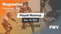 Matchup: Napavine  vs. PWV 2016