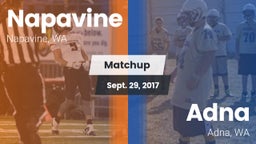 Matchup: Napavine  vs. Adna  2017