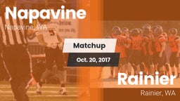 Matchup: Napavine  vs. Rainier  2017