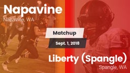 Matchup: Napavine  vs. Liberty  (Spangle) 2018