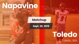 Matchup: Napavine  vs. Toledo  2019