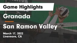 Granada  vs San Ramon Valley Game Highlights - March 17, 2022