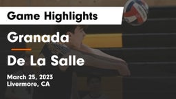 Granada  vs De La Salle  Game Highlights - March 25, 2023