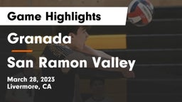 Granada  vs San Ramon Valley Game Highlights - March 28, 2023