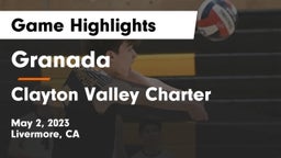 Granada  vs Clayton Valley Charter  Game Highlights - May 2, 2023