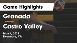 Granada  vs Castro Valley  Game Highlights - May 4, 2023