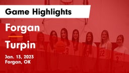 Forgan  vs Turpin  Game Highlights - Jan. 13, 2023