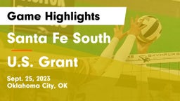 Santa Fe South  vs U.S. Grant  Game Highlights - Sept. 25, 2023