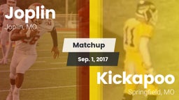 Matchup: Joplin  vs. Kickapoo  2017
