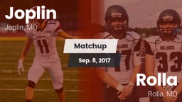 Matchup: Joplin  vs. Rolla  2017