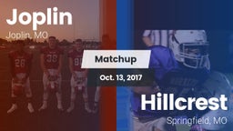 Matchup: Joplin  vs. Hillcrest  2017