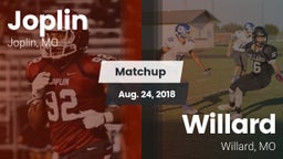 Matchup: Joplin  vs. Willard  2018