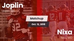 Matchup: Joplin  vs. Nixa  2018