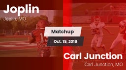 Matchup: Joplin  vs. Carl Junction  2018