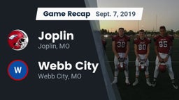 Recap: Joplin  vs. Webb City  2019