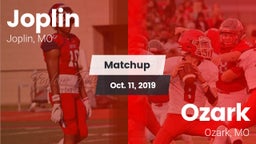 Matchup: Joplin  vs. Ozark  2019