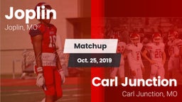 Matchup: Joplin  vs. Carl Junction  2019