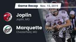 Recap: Joplin  vs. Marquette  2019