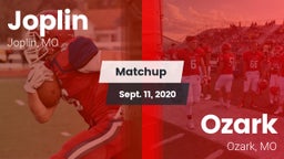 Matchup: Joplin  vs. Ozark  2020