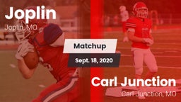 Matchup: Joplin  vs. Carl Junction  2020