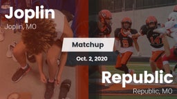 Matchup: Joplin  vs. Republic  2020