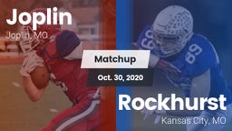 Matchup: Joplin  vs. Rockhurst  2020
