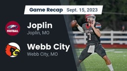 Recap: Joplin  vs. Webb City  2023