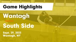 Wantagh  vs South Side  Game Highlights - Sept. 29, 2023