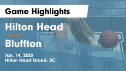 Hilton Head  vs Bluffton  Game Highlights - Jan. 14, 2020