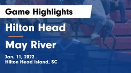 Hilton Head  vs May River  Game Highlights - Jan. 11, 2022