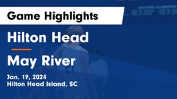 Hilton Head  vs May River  Game Highlights - Jan. 19, 2024