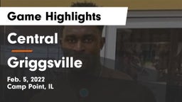 Central  vs Griggsville  Game Highlights - Feb. 5, 2022