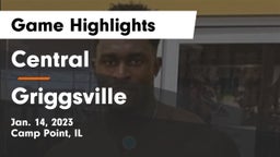 Central  vs Griggsville Game Highlights - Jan. 14, 2023
