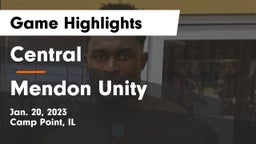 Central  vs Mendon Unity Game Highlights - Jan. 20, 2023