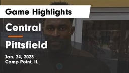 Central  vs Pittsfield  Game Highlights - Jan. 24, 2023