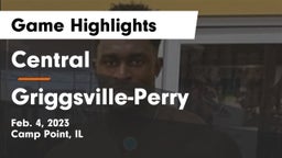 Central  vs Griggsville-Perry Game Highlights - Feb. 4, 2023