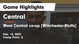 Central  vs West Central co-op [Winchester-Bluffs]  Game Highlights - Feb. 14, 2023